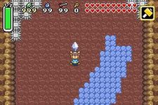 une photo d'Ã©cran de The Legend of Zelda - A Link to the Past sur Nintendo Game Boy Advance